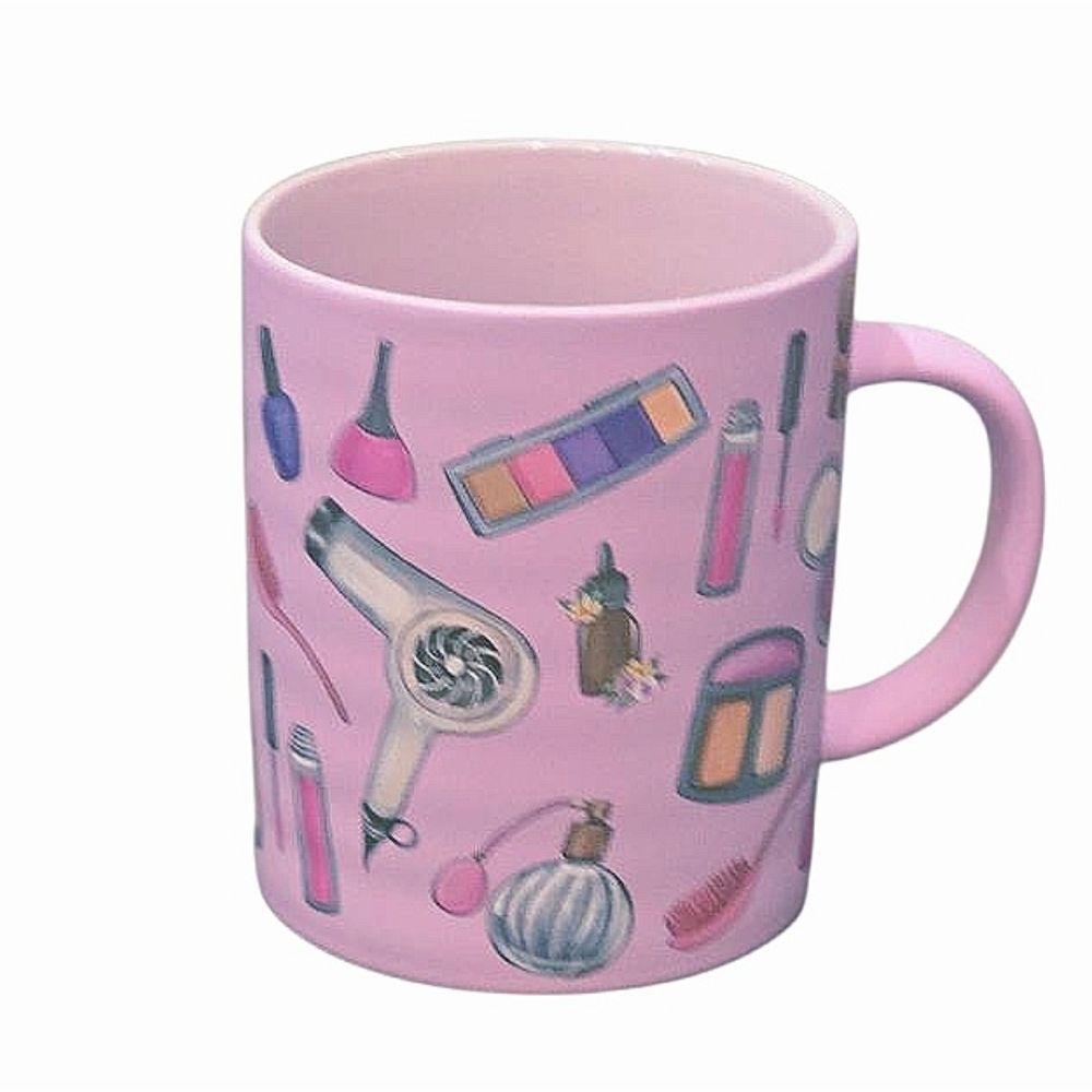 Fig & Fern Makeup & Beauty Products Patterened Mug